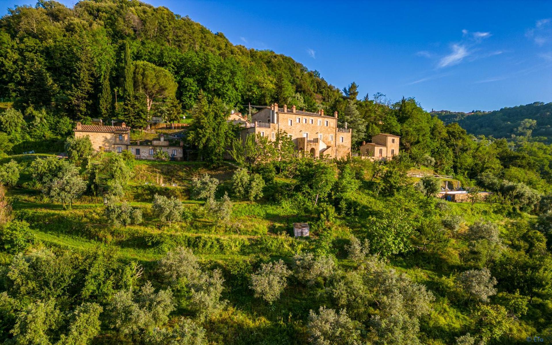 Borgo Gatteraia Aparthotel Volterra Exterior foto